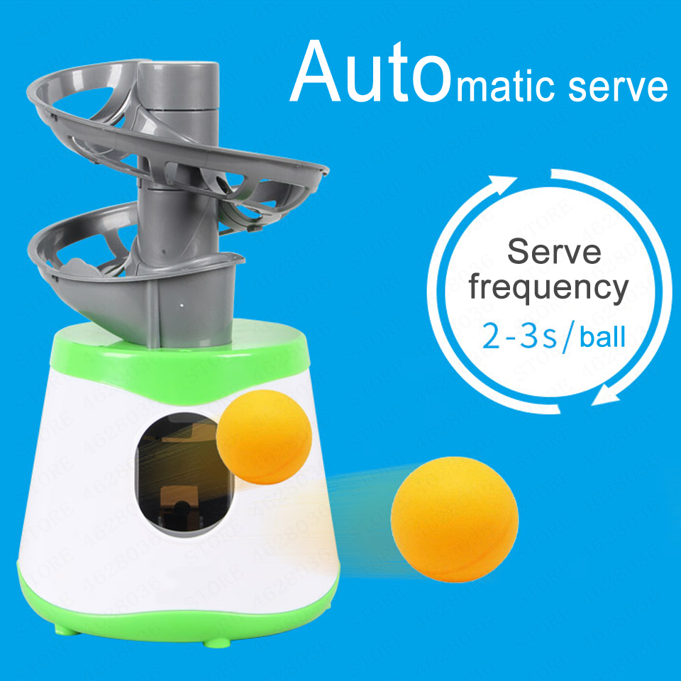 4 * 単三電池ミニ卓球ロボットサービスピッチングマシントレ - Table Tennis Umpire のレビューと価格