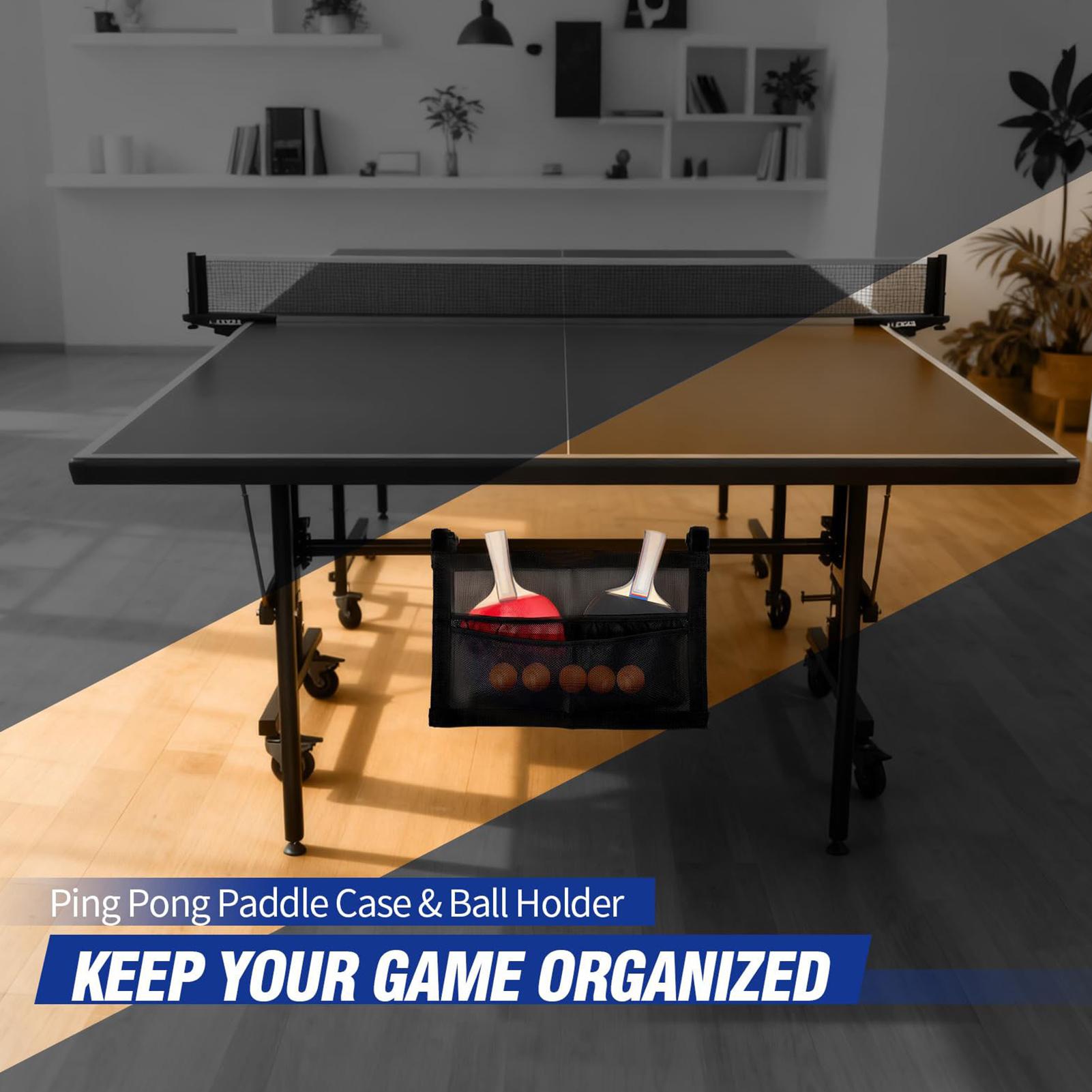 新しいメッシュ卓球ボールホルダー大容量バッグ卓球ボールオーガ - Table Tennis Zlc のレビューと価格